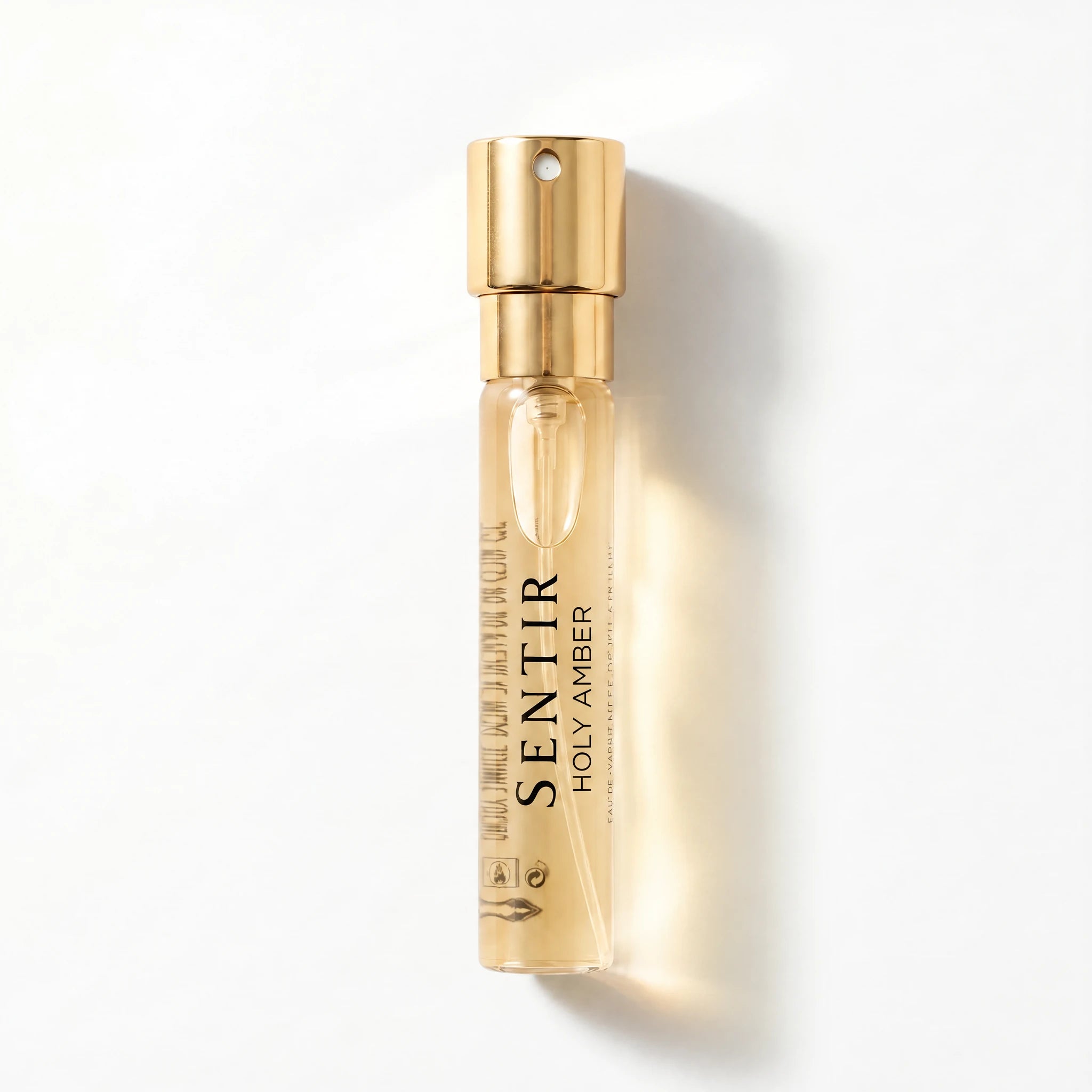 Sentir Parfum Holy Amber 10ml extrait de parfum travel spray, warm amber and incense perfume