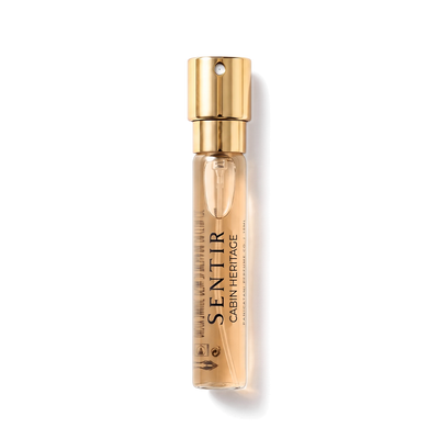 Sentir Parfum Cabin Heritage , 10 ml, extrait de parfum , flaconcino con fondo trasparente