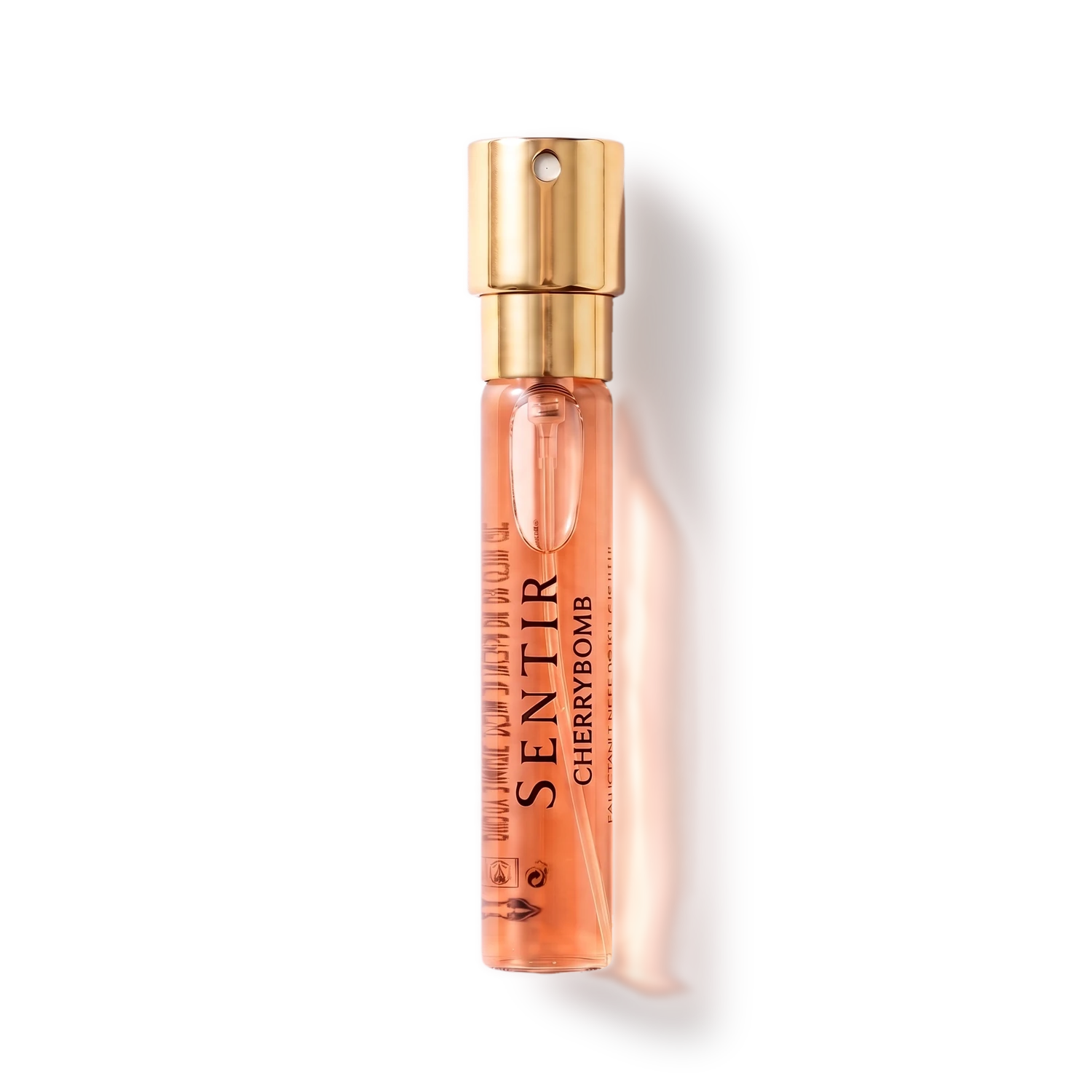 Sentir Parfum Cherrybomb 10ml extrait de parfum flesje met transparante achtergrond
