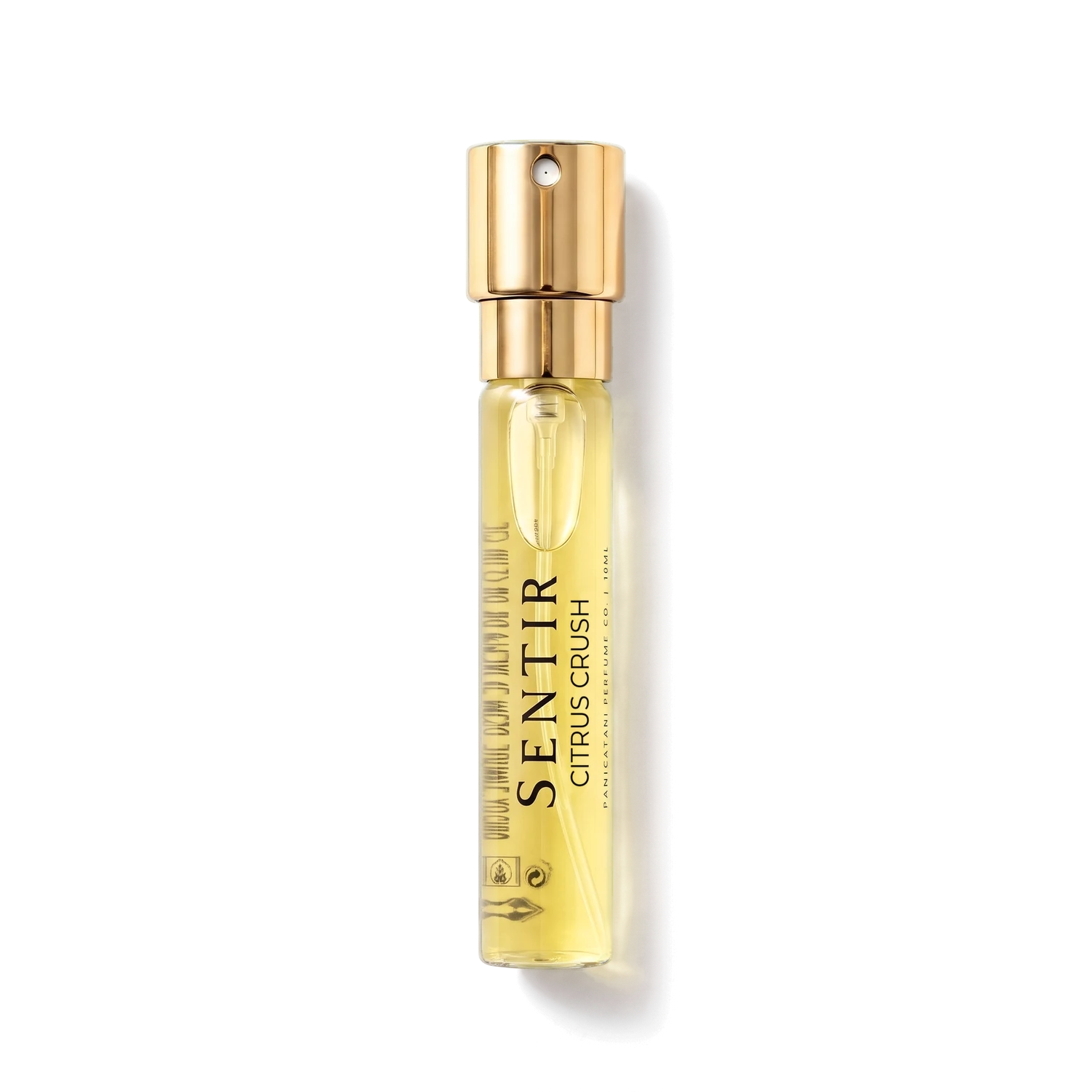 Sentir Parfum Citrus Crush 10 ml extrait de parfum la carne con sfondo trasparente