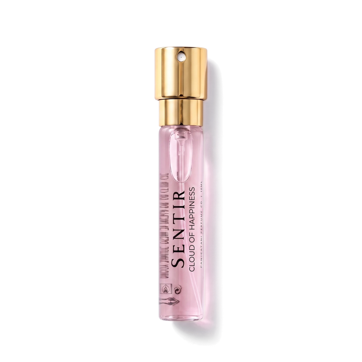 Sentir Parfum Cloud of Happiness 10ml extrait de parfum flesje met transparante achtergrond
