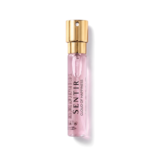 Sentir Parfum Cloud of Happiness 10ml extrait de parfum flesje met transparante achtergrond