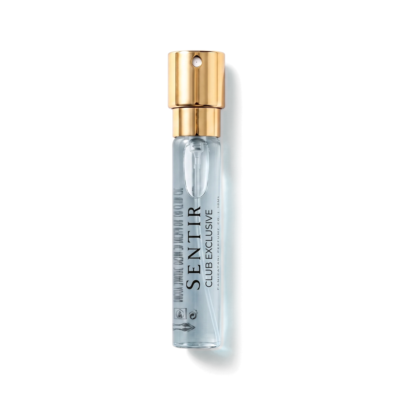 Sentir Parfum Club Exclusive 10 ml extrait de parfum la carne con sfondo trasparente