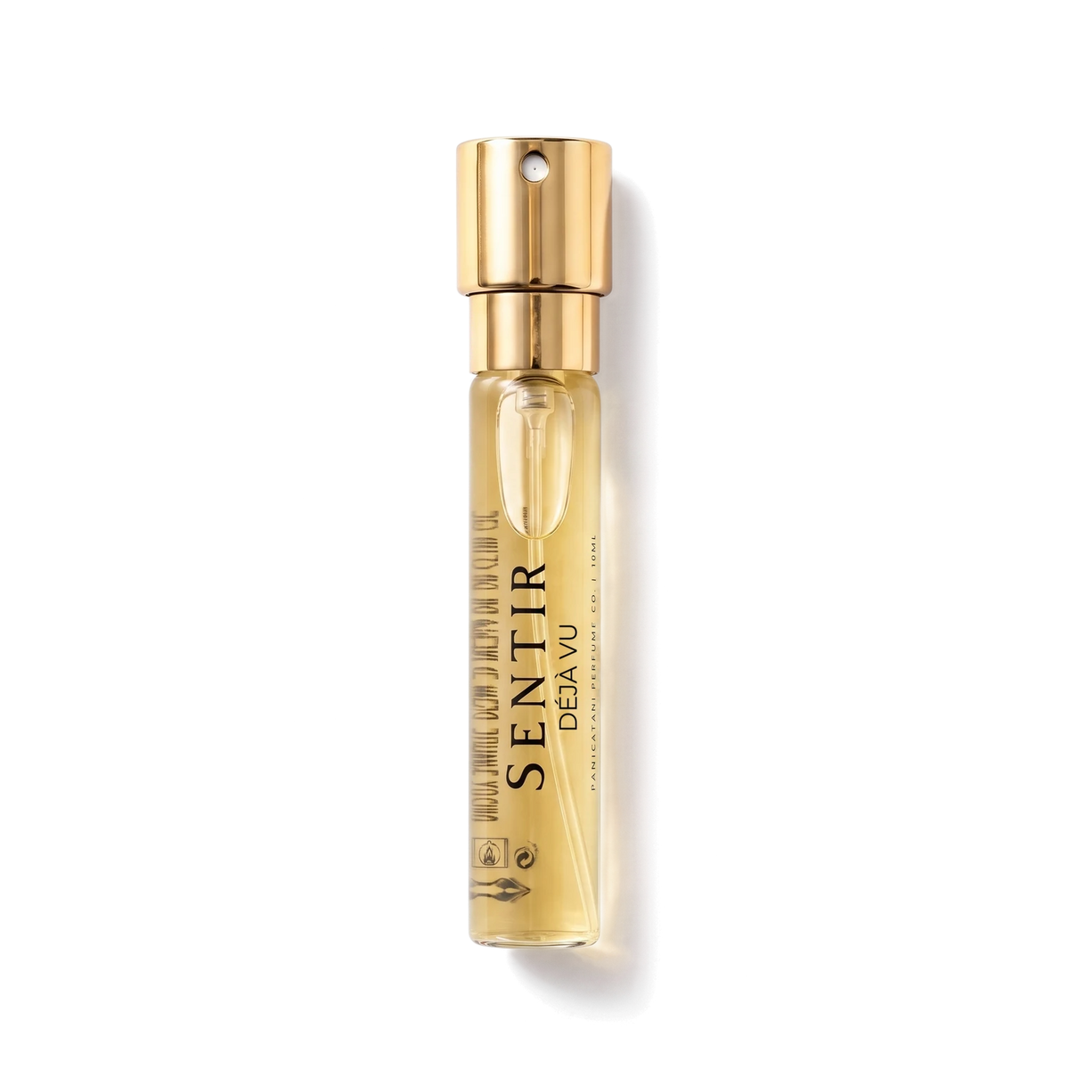 Sentir Parfum Déjà Vu 10ml extrait de parfum flesje met transparante achtergrond