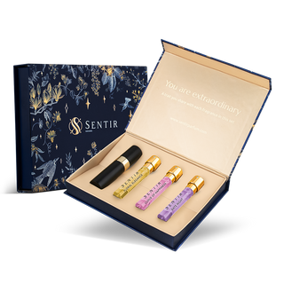 Coffret de Noël unique, coffret de parfum pour femme, coffret de parfum de contrefaçon, coffret de parfum de moins de 50 ans, cadeau bon marché, parfum de créateur, cadeau de Noël luxueux pour elle.