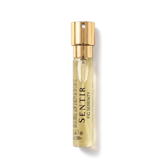 Sentir Parfum Fig Serenity 10ml extrait de parfum flesje met transparante achtergrond
