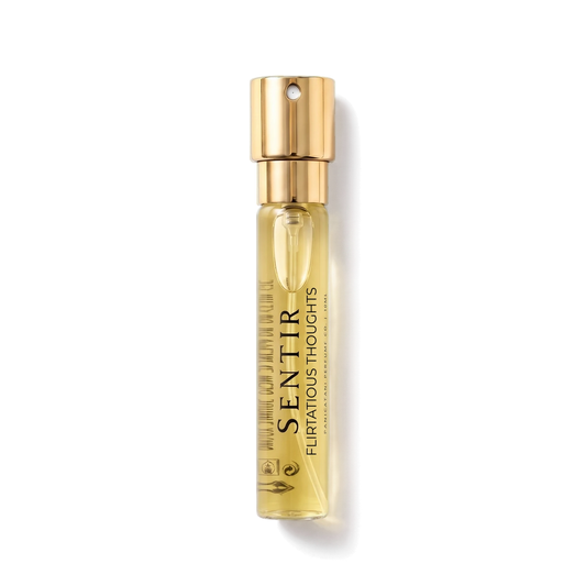 Sentir Parfum Flirtatious Thoughts 10ml extrait de parfum flesje met transparante achtergrond