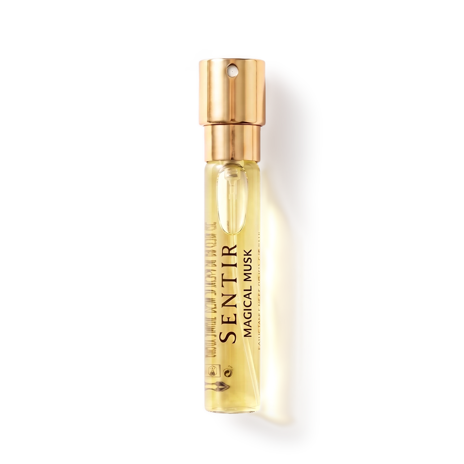 Sentir Parfum Magical Musk , 10 ml, extrait de parfum , flacone con fondo trasparente