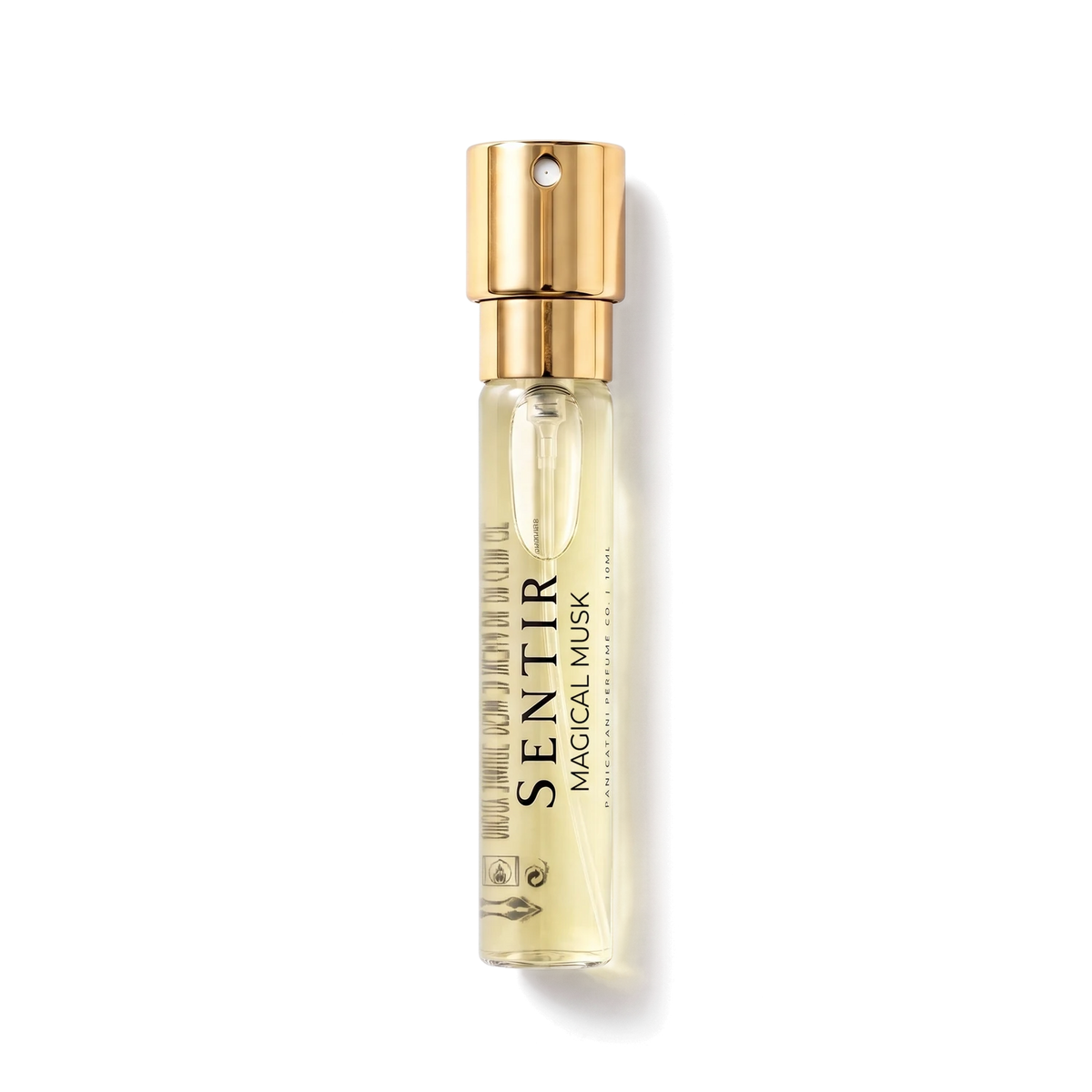 Sentir Parfum Magical Musk , 10 ml, extrait de parfum , flacone con fondo trasparente