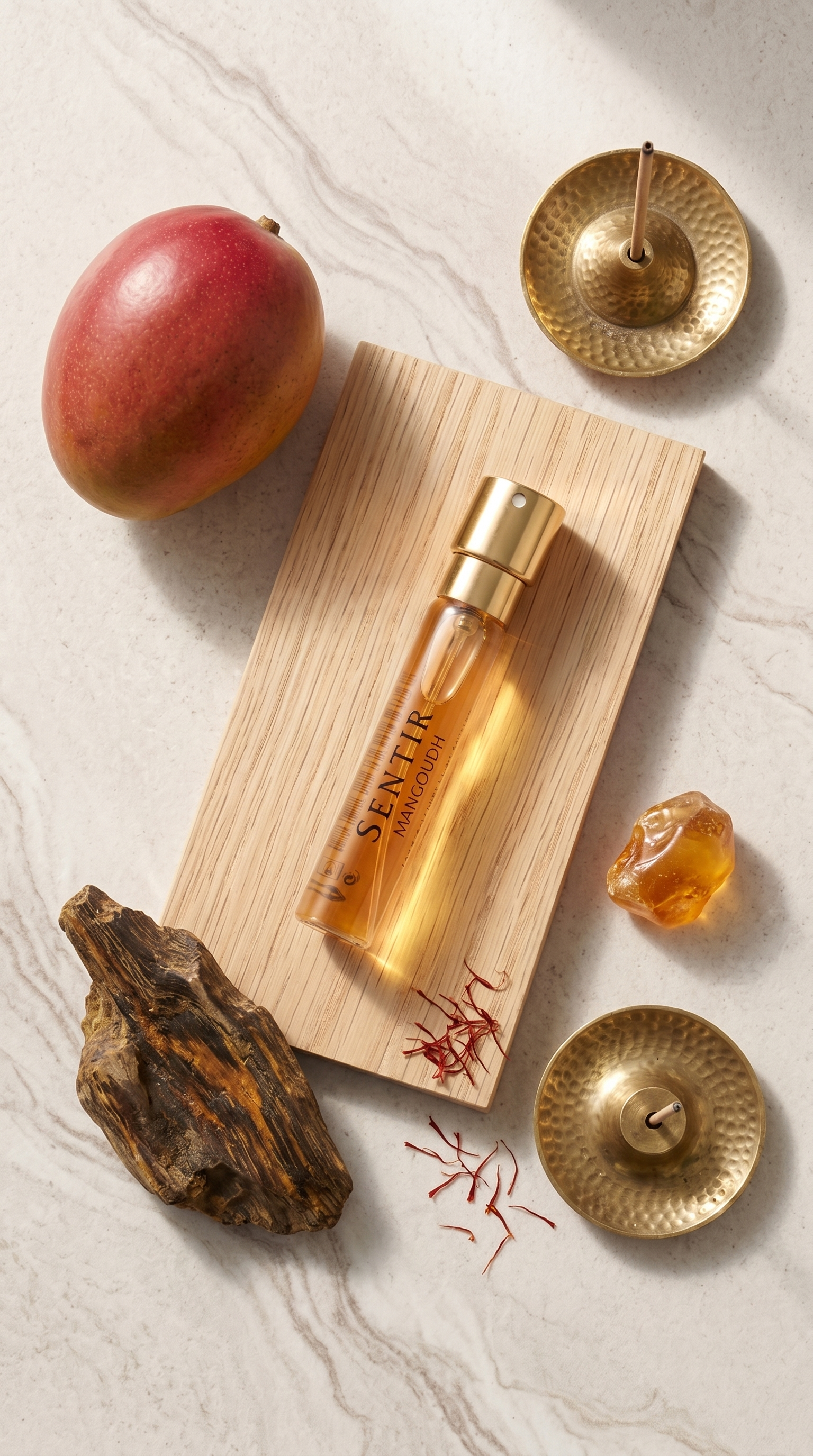 Sentir Mangoudh 10ml Perfume Supply - Affordable Niche-Inspired Fruity Oud Alternative for Summer