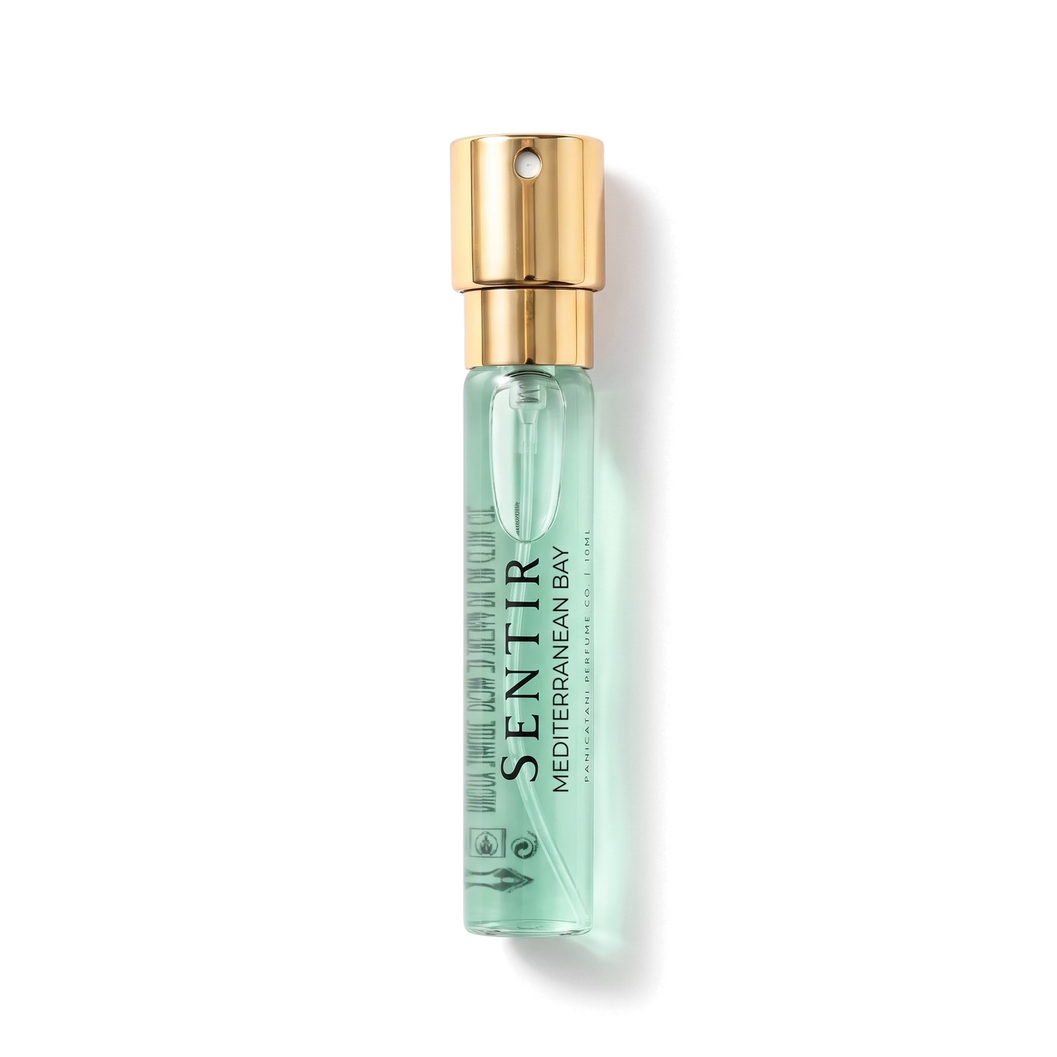 Sentir Parfum Mediterranean Bay 10 ml extrait de parfum la carne con sfondo trasparente