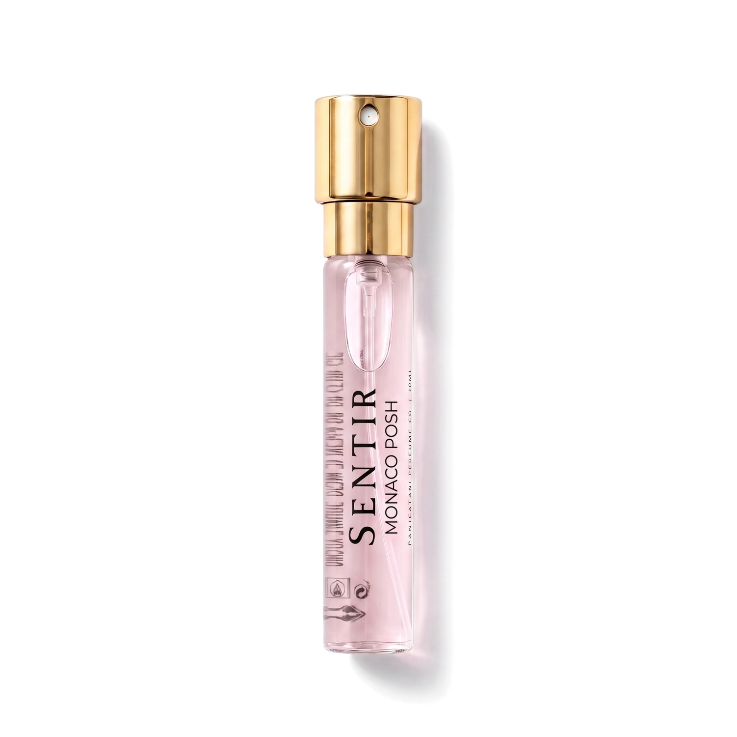 Sentir Parfum Monaco Posh 10 ml extrait de parfum piel con fondo transparente
