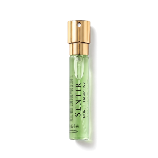 Sentir Parfum Nordic Harmony 10ml extrait de parfum flesje met transparante achtergrond