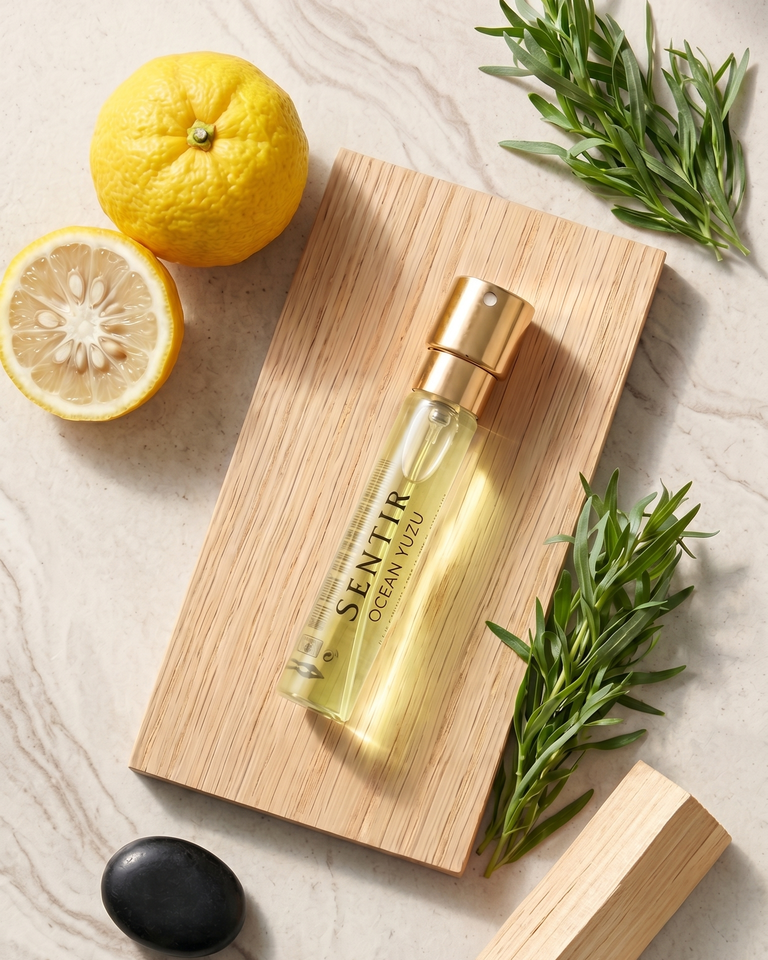 Sentir Ocean Yuzu 10ml Perfume Supply - Affordable Designer-Inspired Aquatic Cologne for Daily Wear