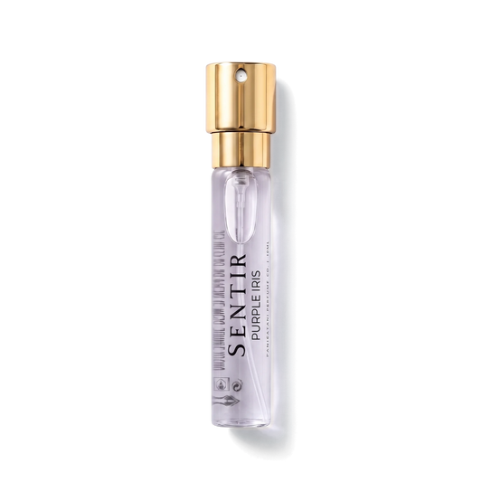 Sentir Parfum Purple Iris 10ml extrait de parfum flesje met transparante achtergrond