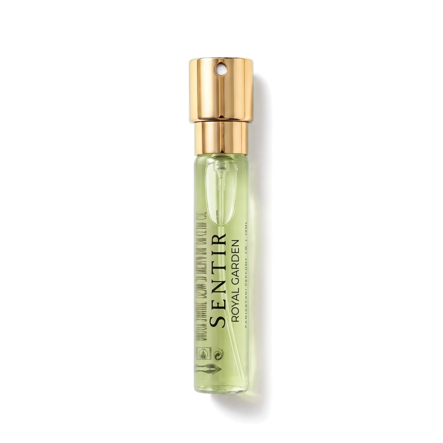 Sentir Parfum Royal Garden , 10 ml, extrait de parfum , flaconcino con fondo trasparente