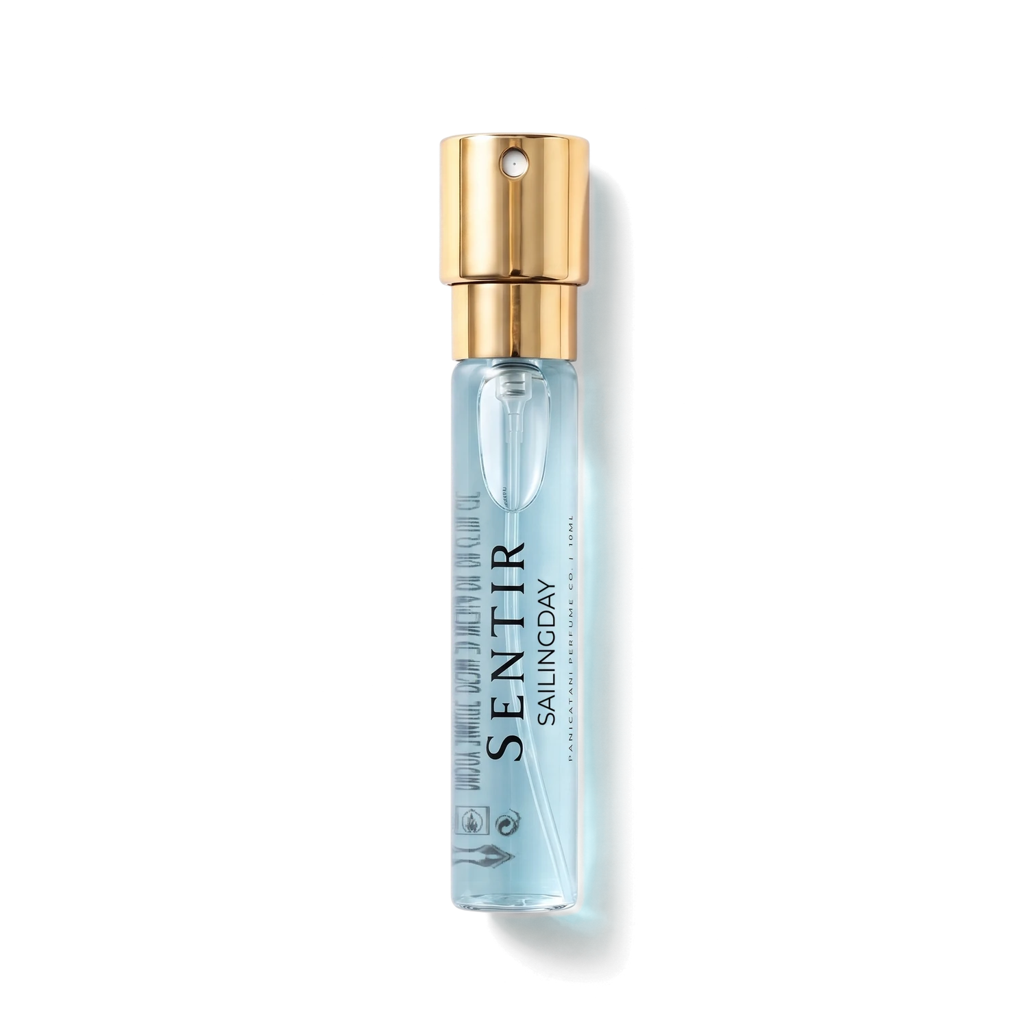 Sentir Parfum Sailingday 10ml extrait de parfum flesje met transparante achtergrond