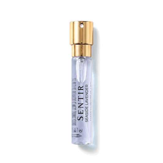 Sentir Parfum Seaside Lavender 10ml extrait de parfum flesje met transparante achtergrond