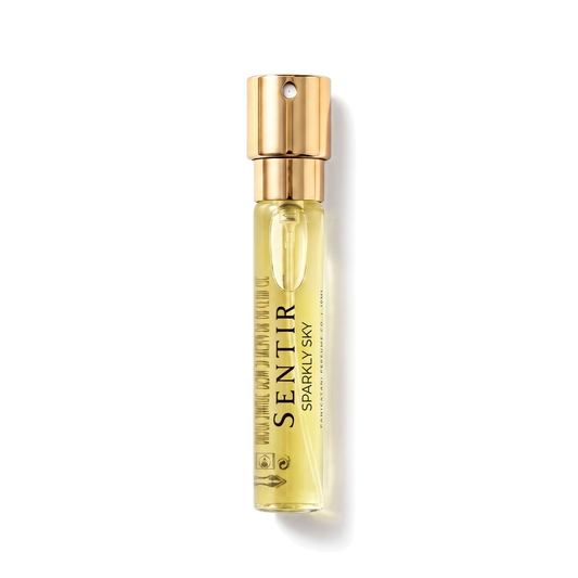Sentir Parfum Sparkly Sky 10ml extrait de parfum flesje met transparante achtergrond