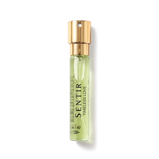 Sentir Parfum Timeless Love 10ml extrait de parfum flesje met transparante achtergrond
