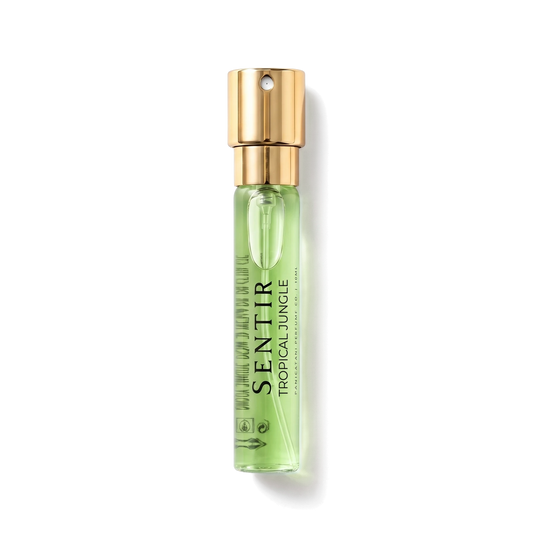 Sentir Parfum Tropical Jungle 10ml extrait de parfum flesje met transparante achtergrond