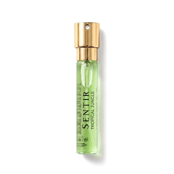 Sentir Parfum Tropical Jungle 10ml extrait de parfum flesje met transparante achtergrond