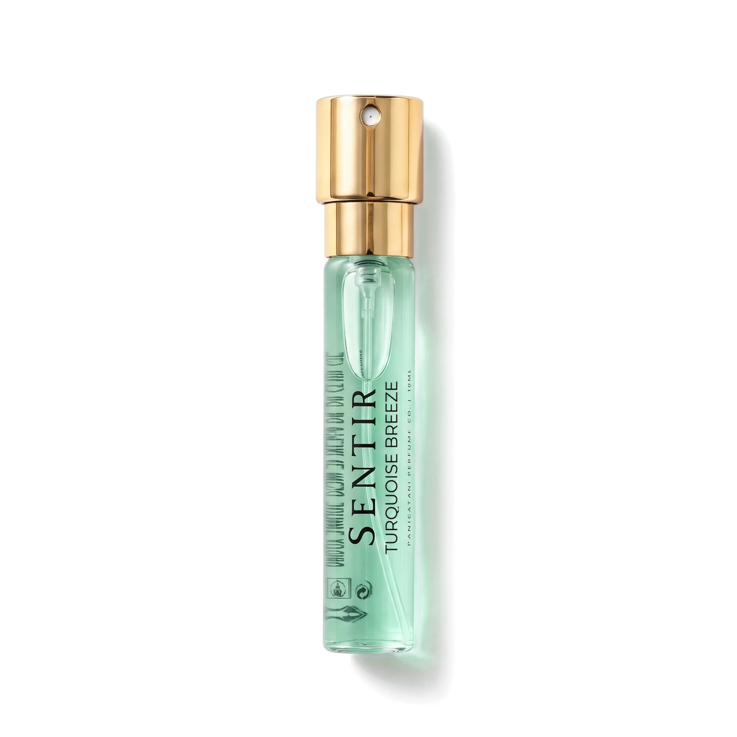 Парфюм «Sentir» « Turquoise Breeze », 10 мл, extrait de parfum , флакон с прозрачным фоном