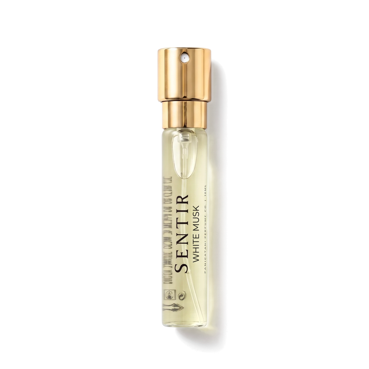 Sentir Parfum White Musk 10 ml extrait de parfum la carne con sfondo trasparente
